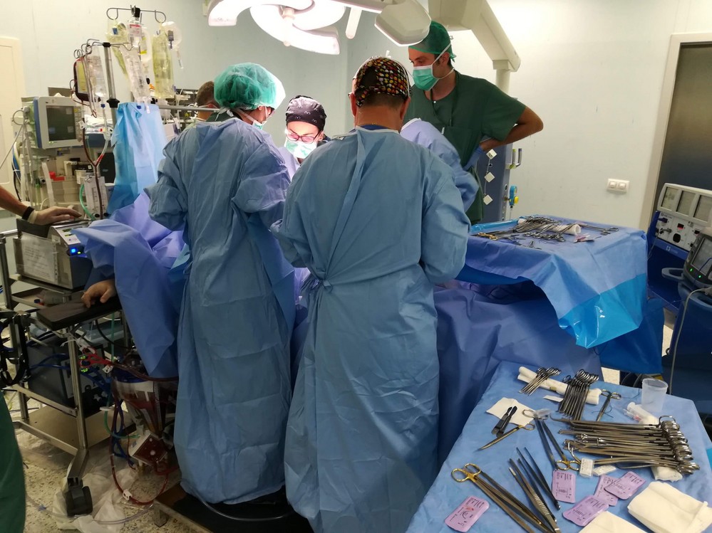 Cuatro donaciones de órganos y tejidos en el Hospital Universitario Poniente permiten realizar ocho trasplantes