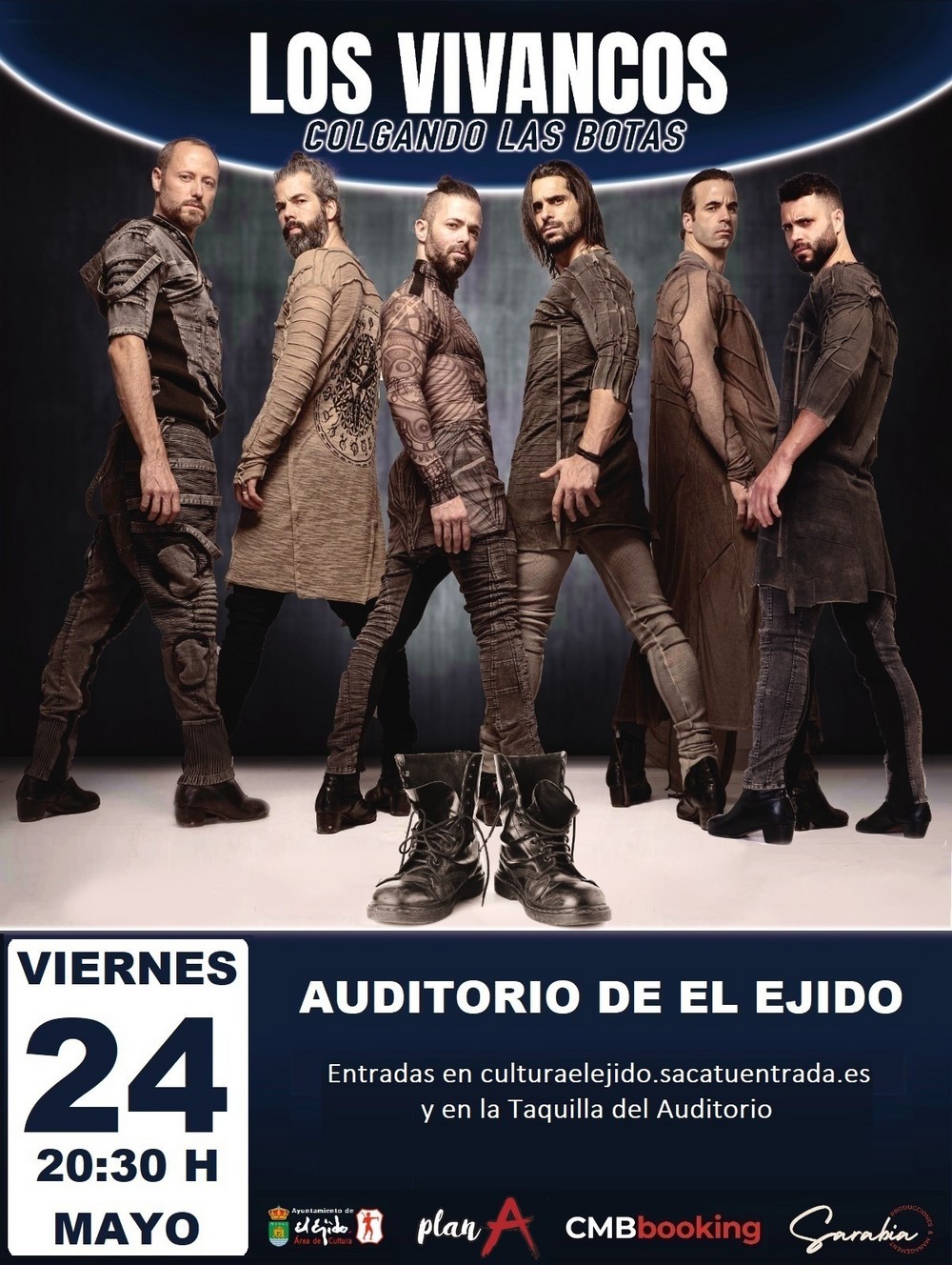 Los Vivancos, un adiós inolvidable, con ‘Colgando las botas’ en el Festival de Teatro de El Ejido