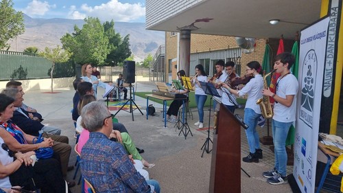 Interpretación musical de alumnos