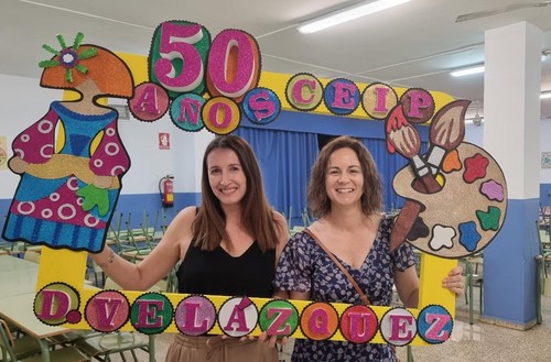 Antiguas alumnas del CEIP Diego Velázquez