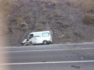 El segundo vehículo implicado en el accidente.