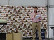 José Antonio Baños, presidente de Ejidomar, ofreció un pequeño discurso tras la comida