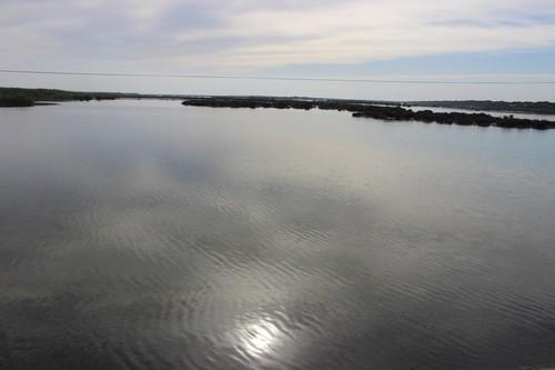 Otra imagen de uno de los lagos de Punta Entinas Sabinar.