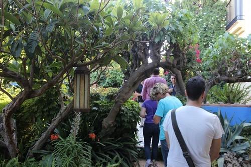 En el jardín botánico de la Almunya del Sur.