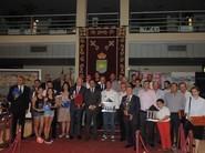 Foto de familia con los ganadores