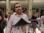 Antonio Callejón, Club H2O, recogió el premio especial del jurado
