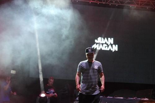 El cantante y DJ Juan Magán.