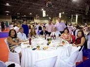 Los asistentes disfrutaron del momento y todos estaban impresionados por la magnitud del evento.