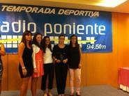 Equipo cadete femenino del Club de Tenis de El Ejido, también fue reconocido en el día de ayer