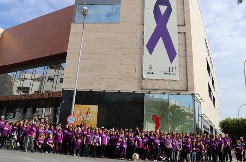 Parada frente al auditorio ejidense.