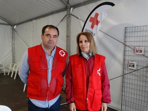 Voluntarios de Cruz Roja