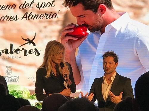 David Bisbal junto a Bibiana Fernández