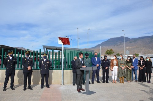 El alcalde de El Ejido, Francisco Góngora, durante el discurso.