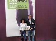 Trabajadores de Fruva en Fruit Logistica