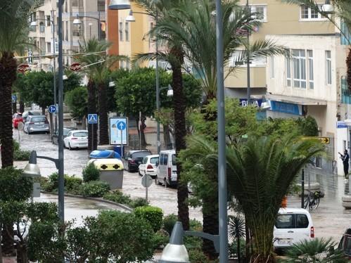 Tormenta en Santa María del Águila y en invernaderos ejidenses