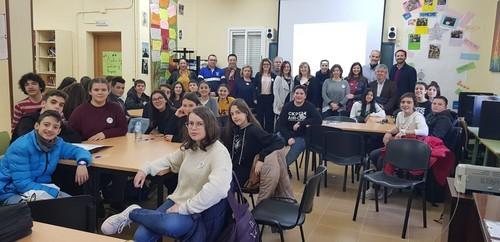 El IES Pablo Picasso celebra un encuentro con estudiantes de Erasmus+