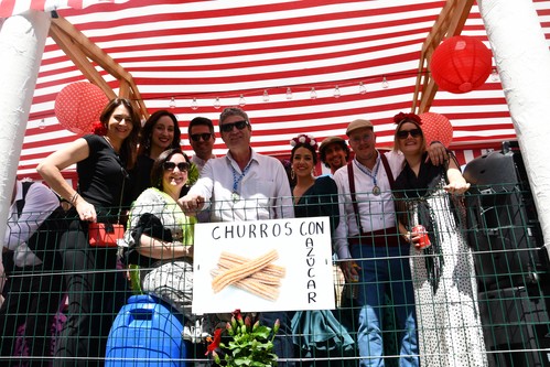 Las carrozas llenan de fiesta las calles de El Ejido en honor a San Marcos