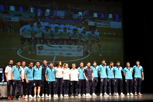 Inagroup El Ejido FS llena de emoción el Teatro Auditorio con la I gala final de temporada