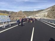 Inauguración del último tramo de la A-7