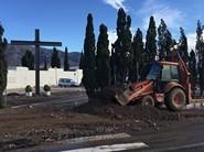 El Poniente sufrió fuertes lluvias en la madrugada del 2 de noviembre