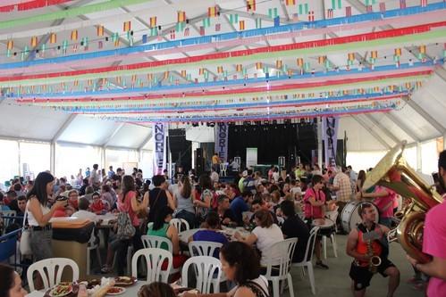 Fiesta de los huevos con chorizos de La Aldeílla