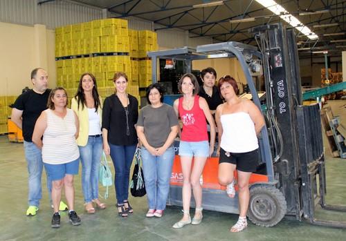 El municipio ejidense acoge el curso de carretilleras organizado por la Diputación de Almería