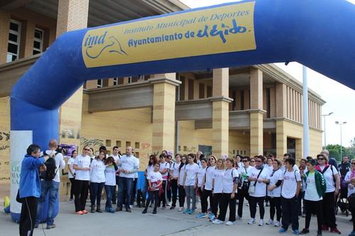 Unas 300 personas participan en la II Ruta Urbana Solidaria contra la Violencia de Género