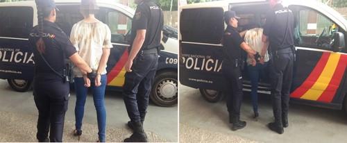 La Policía Nacional detiene en Aguadulce a una fugitiva reclamada por las autoridades polacas