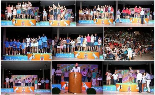 ‘Las 100 horas del deporte’ se clausuran con una multitudinaria entrega de trofeos