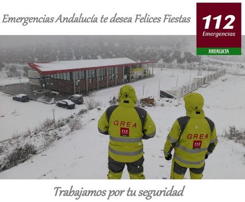 Emergencias Andalucía inicia la campaña #Navidad112 para difundir consejos de autoprotección para las fiestas navideñas