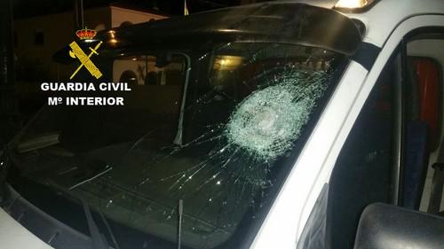 La Guardia Civil detiene  en Dalías a los autores de un delito contra la seguridad vial