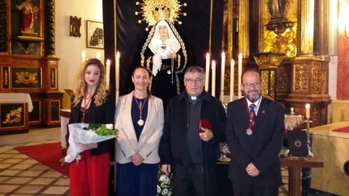 La cofradía del Santo Sepulcro de Dalías celebra el triduo previo a Semana Santa en honor a sus titulares