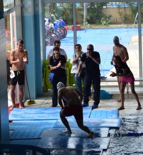 Los estudiantes del IES Santo Domingo van a por su segundo triatlón escolar y rozan el centenar de participantes