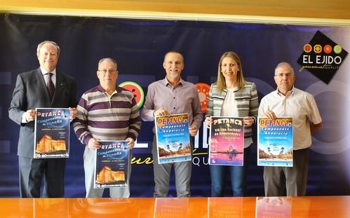 Almerimar se convertirá durante mayo en la sede nacional y andaluza de la petanca con tres grandes encuentros que reunirán a más de 1.500 personas