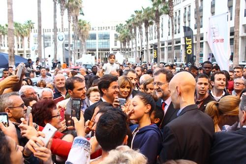 El alcalde de El Ejido agradece al presidente Rajoy su visita al municipio y la ayuda económica que durante cuatro años se ha prestado al Consistorio