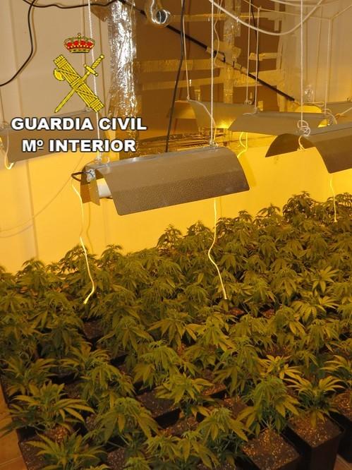 La Guardia Civil de Roquetas desmantela un punto venta de estupefaciente y detiene a los integrantes de un grupo criminal