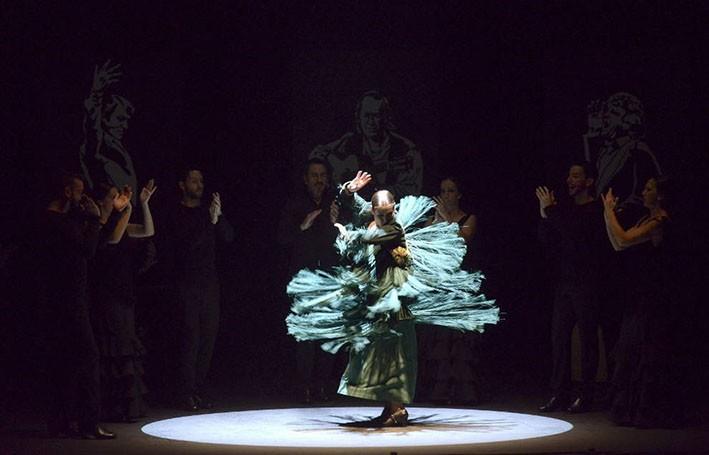 La bailaora Sara Baras presenta este viernes en El Ejido 'Voces', un homenaje a grandes artistas flamencos