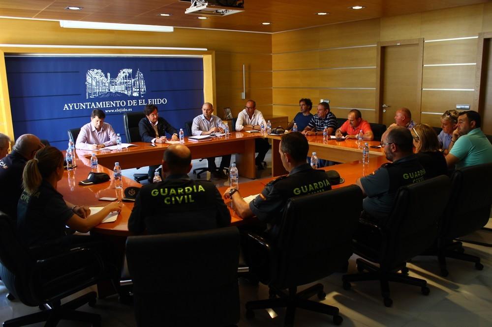 El Consejo Local de Seguridad en el Entorno Agrario aprecia una mejoría en las ratios y centra sus miras en estrechar aún más la cooperación