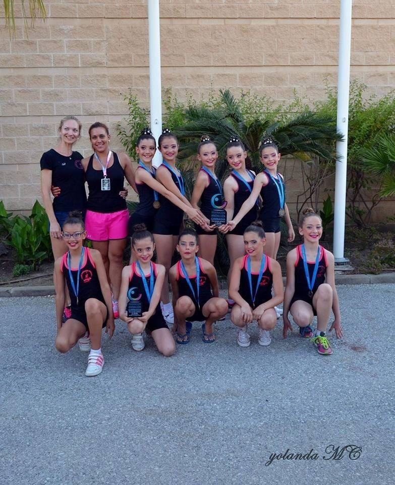 Fin de semana de diez para el Club Gimnasia Rítmica El Ejido