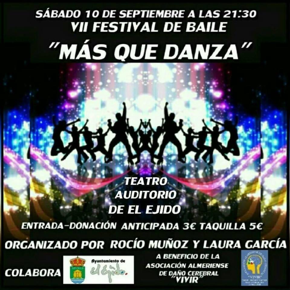 'Más que danza' vuelve a los escenarios el próximo sábado en El Ejido