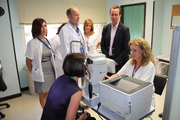 La Unidad de Oftalmología del Hospital de Poniente atiende cada año una media de  42.000 consultas