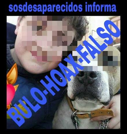 Alertan de un nuevo bulo sobre un niño y su mascota supuestamente desaparecidos en El Parador