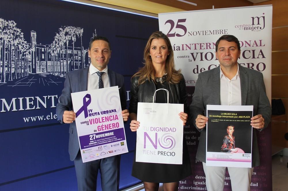 La campaña contra la violencia de género se centra este año en la concienciación de los escolares y la sociedad en general con la implicación del comercio local