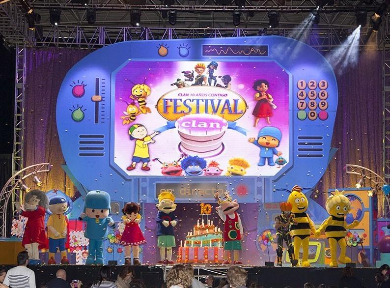 Llega a El Ejido el Festival del Clan TV 'Ven a mi cumple' para hacer las delicias de los más pequeños de la casa