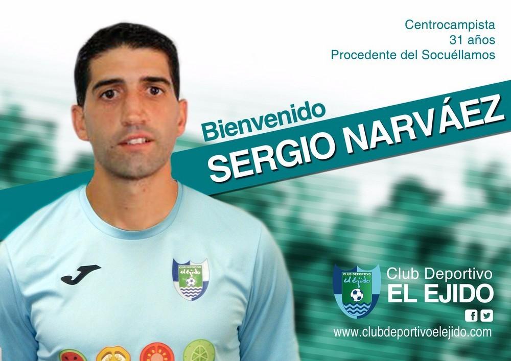 El centrocampista Sergio Narváez, segundo refuerzo del CD El Ejido