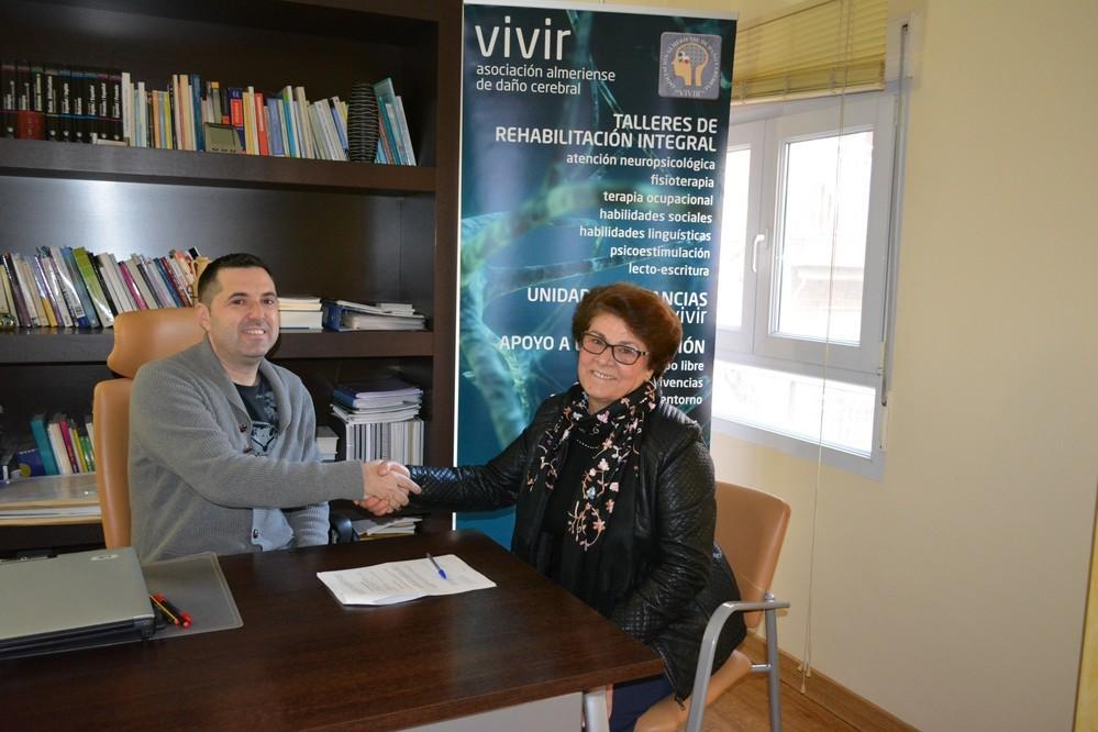 VIVIR prestará atención integral a afectados por daño cerebral en Almería