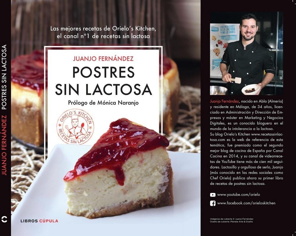 El bloguero Juanjo Fernández presenta en Almería su libro Postres sin Lactosa