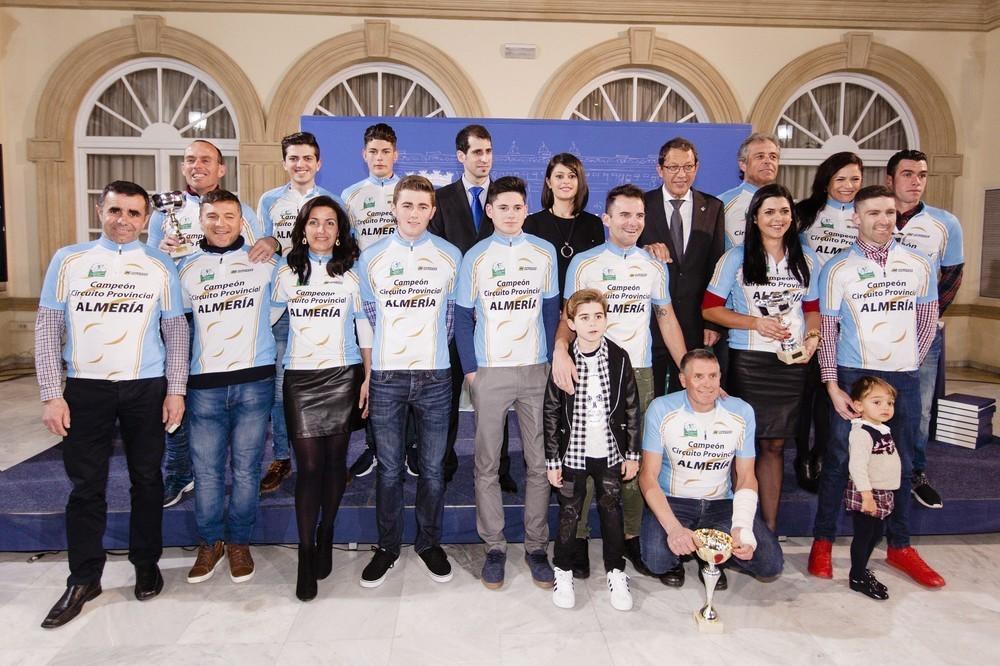 El ciclismo almeriense reconoce a Diputación por su contribución a esta modalidad a nivel andaluz