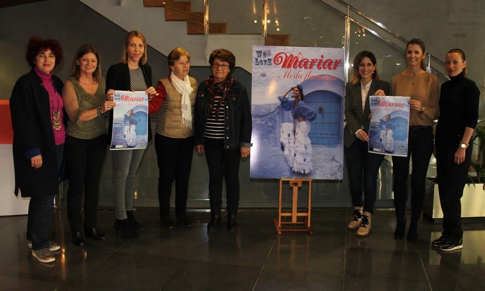 El establecimiento 'Mariar' organiza un desfile benéfico de moda flamenca a beneficio de las asociaciones 'Vivir' y AECC