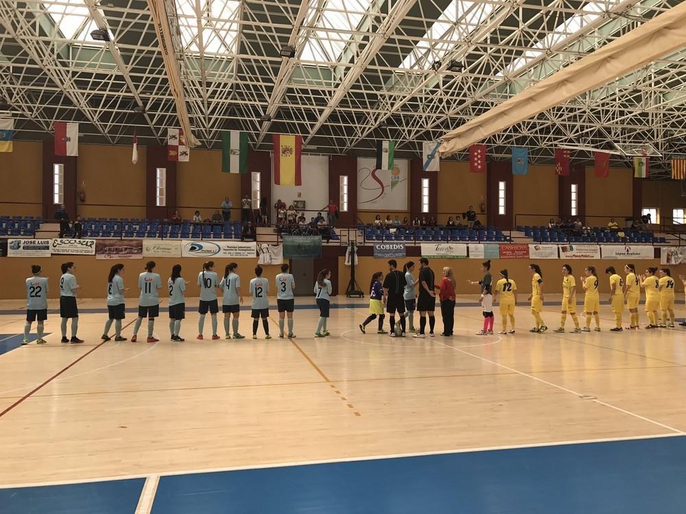 Intenso partido ante el Martos en el que el CD El Ejido FSF lo pagó caro por sus errores